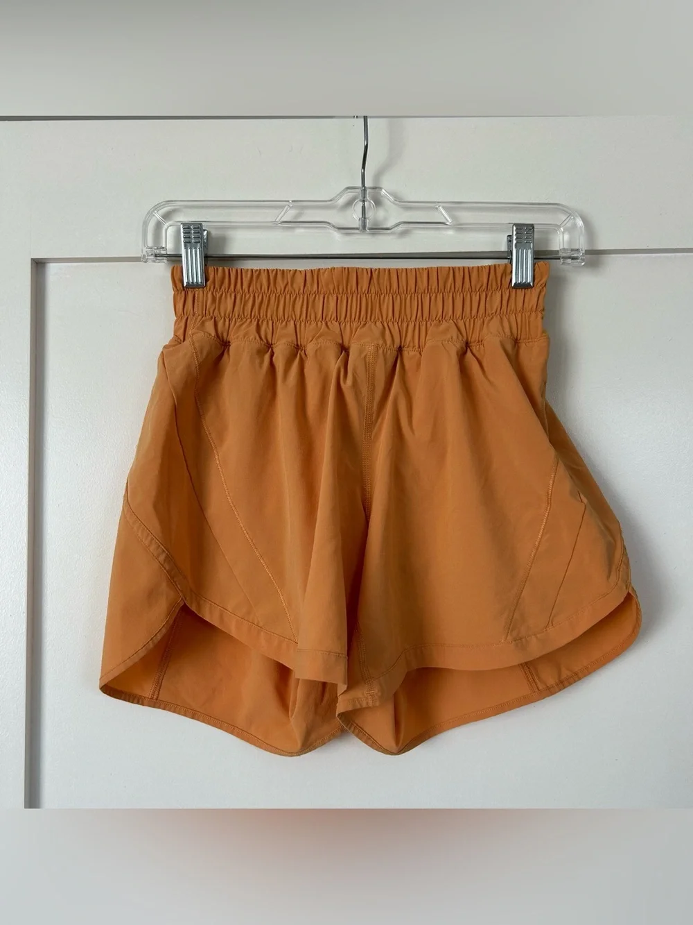 Lululemon Track That Short 5” Monarch Orange Size 4